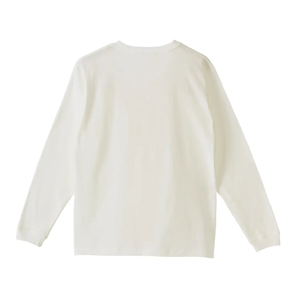 long T-shirt natural - 画像 (4)