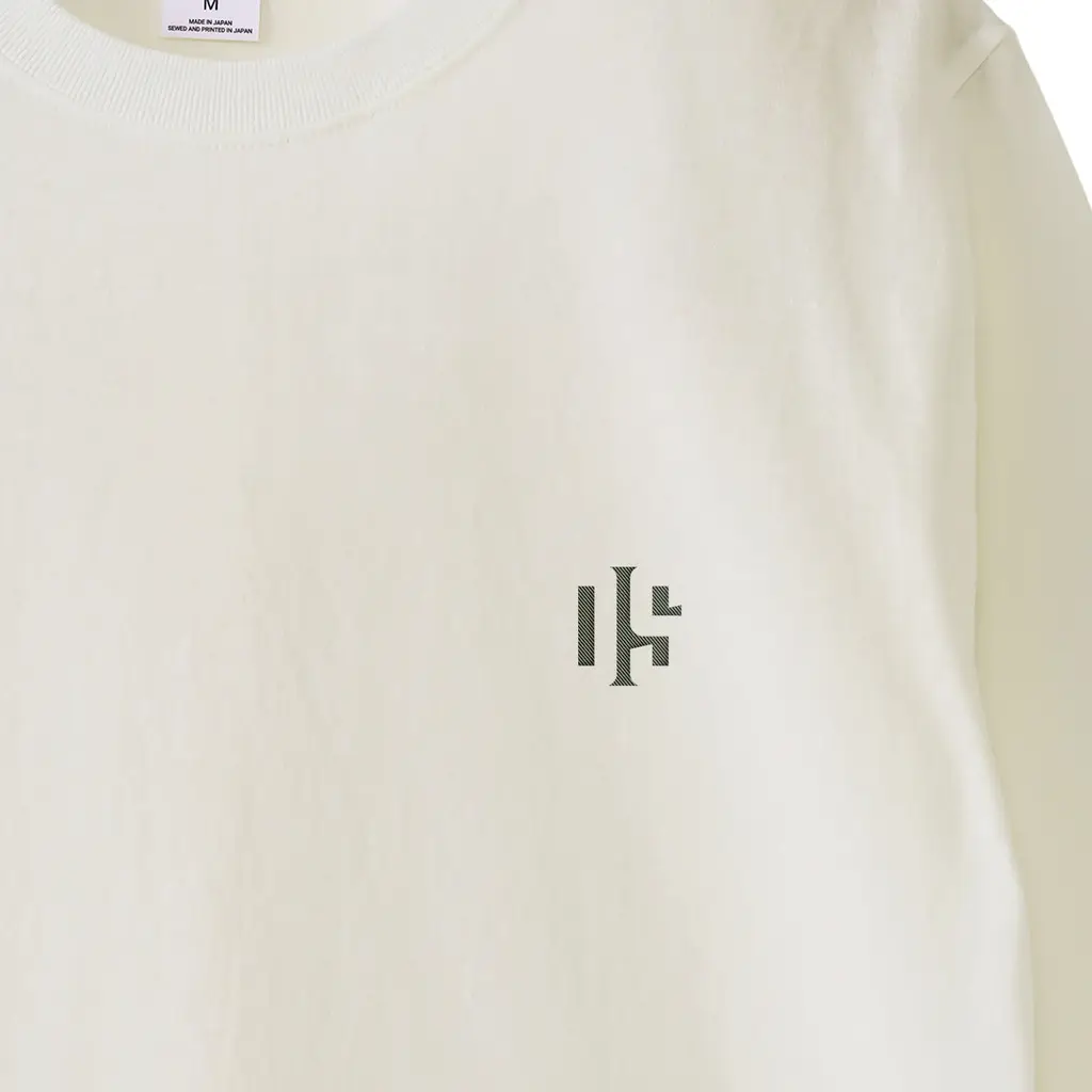 long T-shirt natural - 画像 (3)