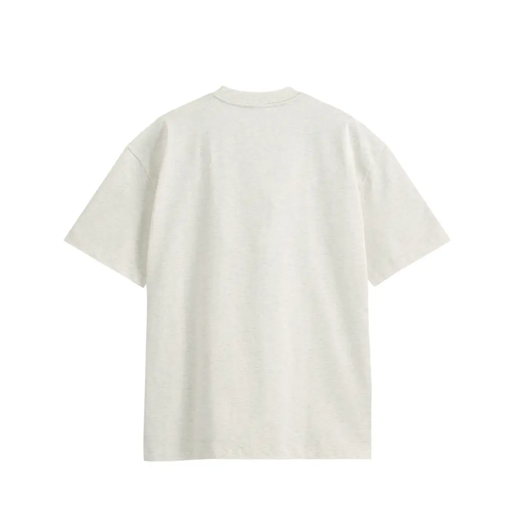 center logo T-shirt natural - 画像 (3)
