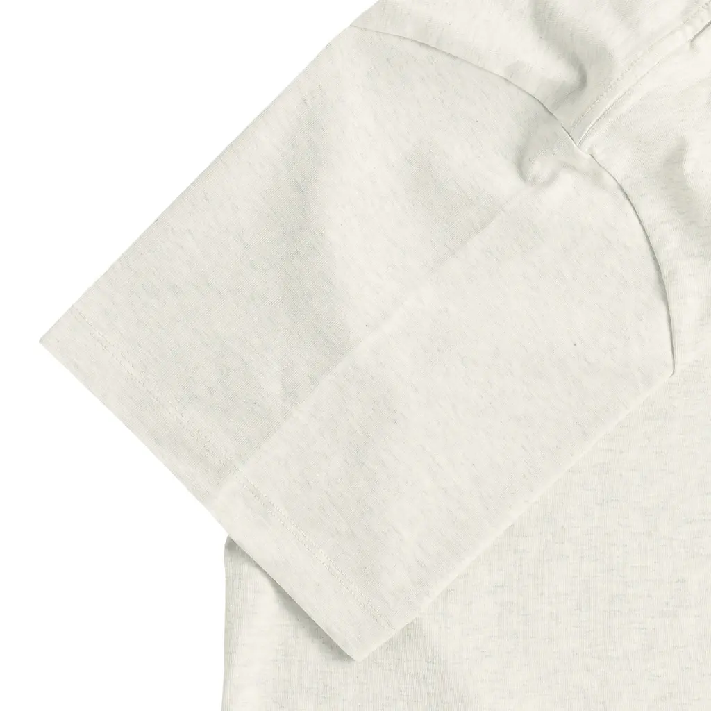 center logo T-shirt natural - 画像 (4)