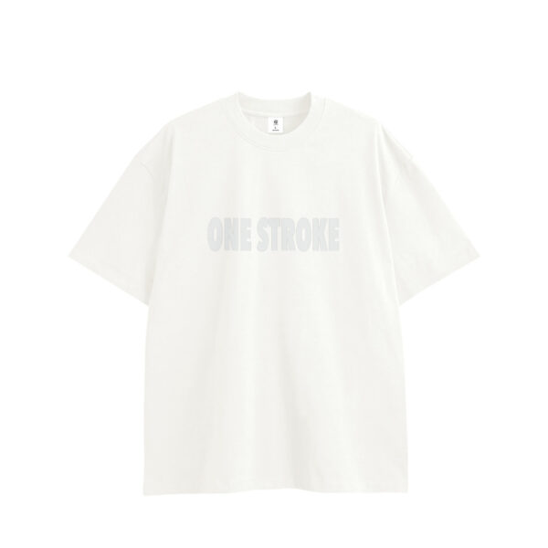 center logo T-shirt white